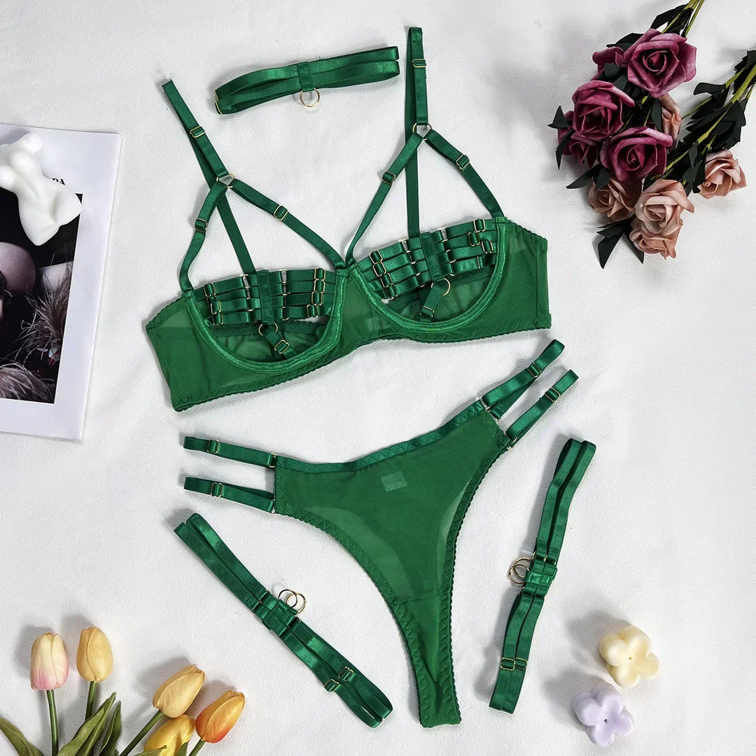 Levoire | Ensemble De Lingerie Élégant 4 Pièces