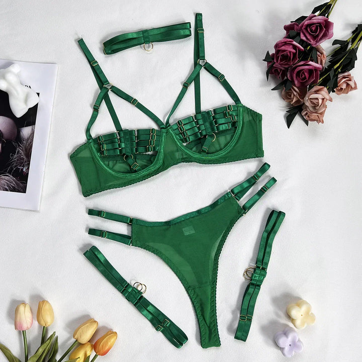Levoire | Ensemble De Lingerie Élégant 4 Pièces