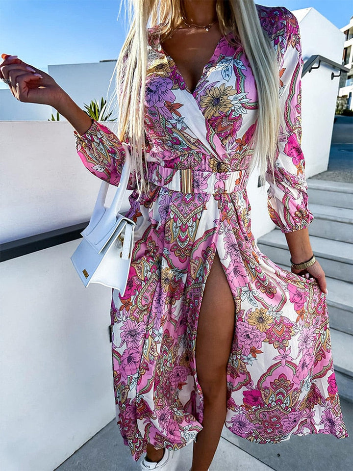 Levoire | Robe À Fleurs Pour Femmes Sophie Rosa