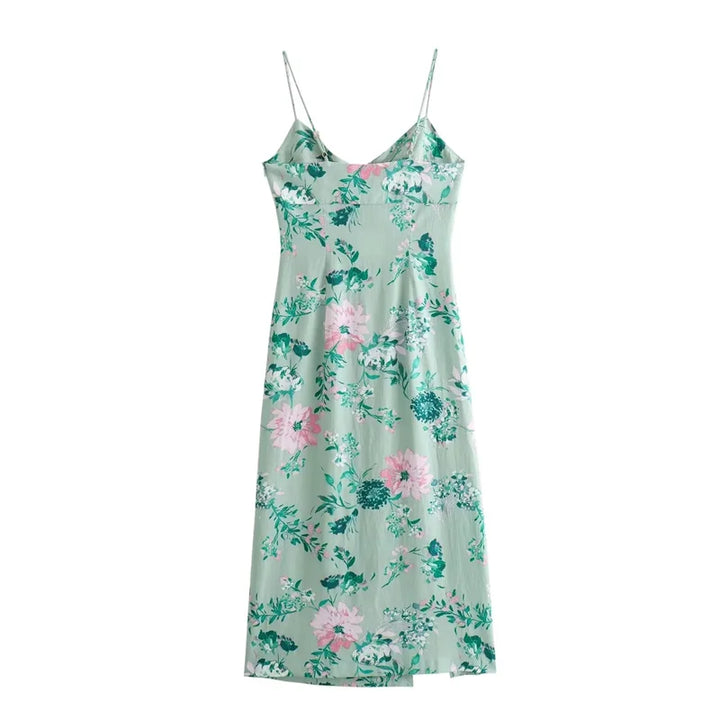 Levoire | Belle Robe De Plage Sans Manches imprimer