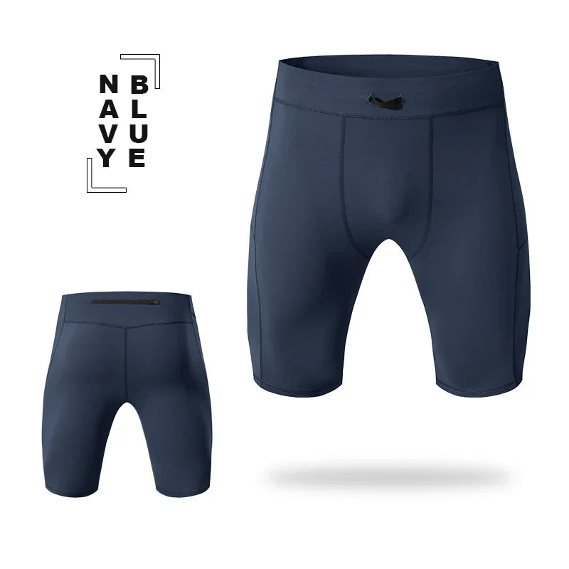 Levoire | Shorts De Compression Homme Bleu marine