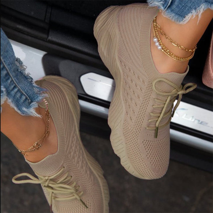 Levoire | Chaussure De Sport Ergonomique Pour Femmes Kakifarbig