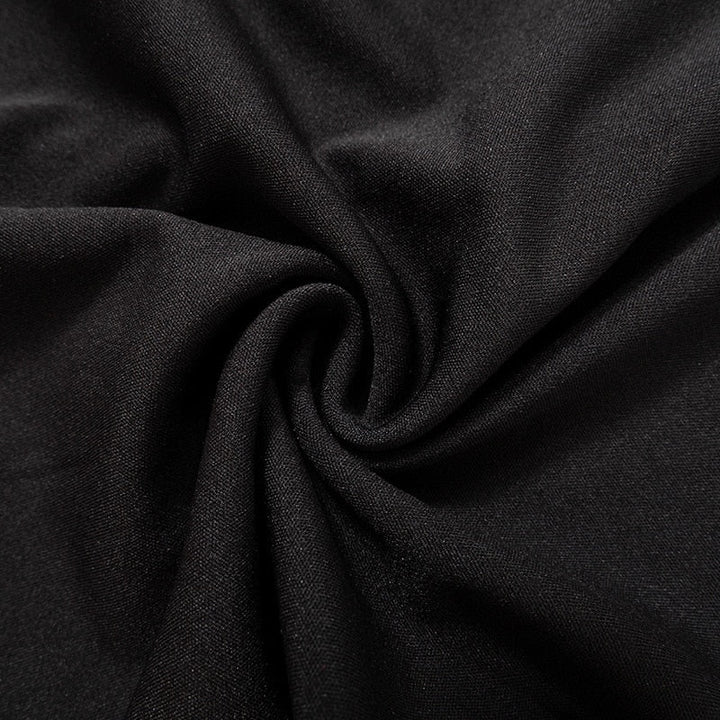 Levoire | Noir Col Montant Mini Robe
