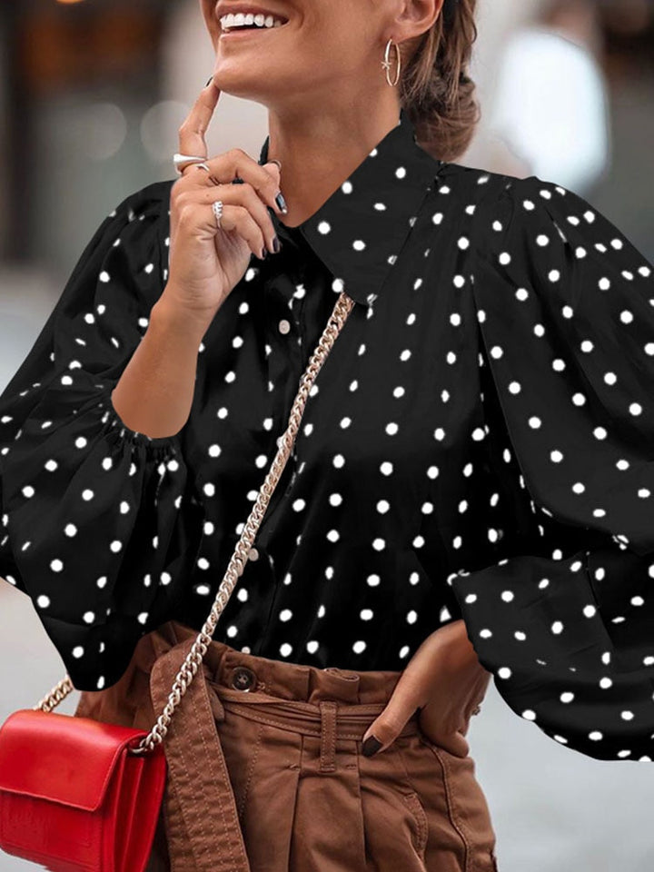 Levoire | Blouse À Imprimé Animaux Pour Femmes (Style A)Noir