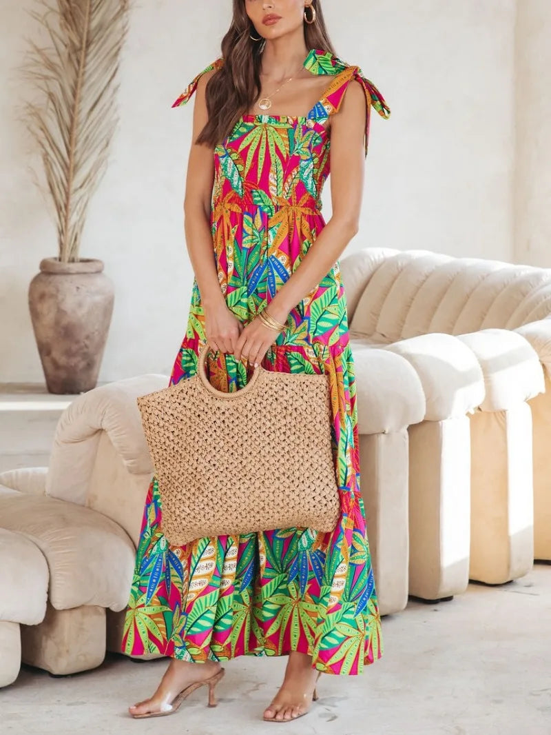 Levoire | Robe Classique Sans Manches Vert