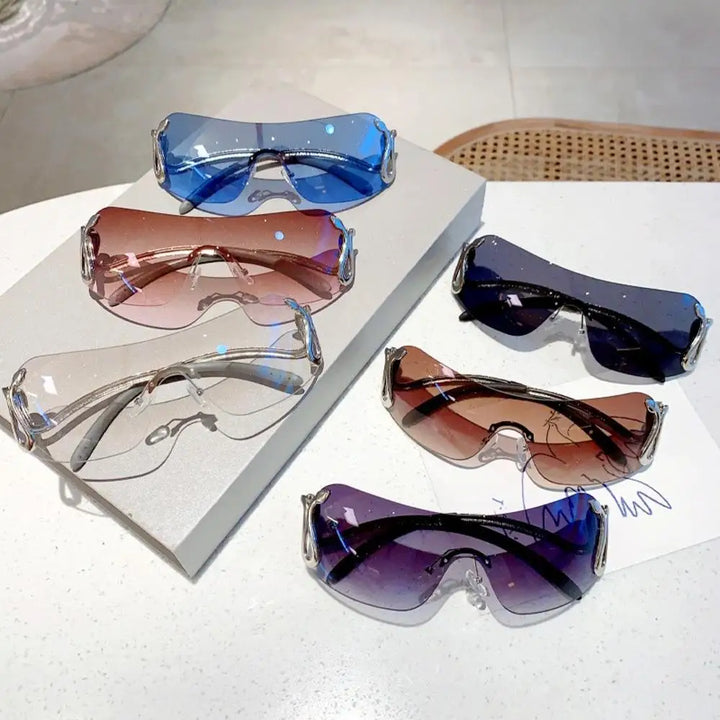 Levoire | Y2K Grande Taille Lunettes De Soleil Années 2000