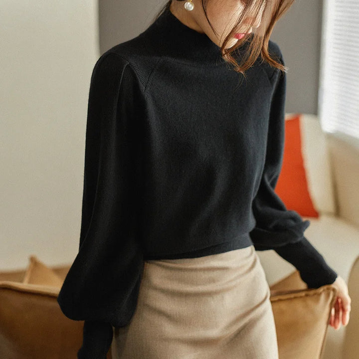 Levoire | Chemise À Col Montant Élégante