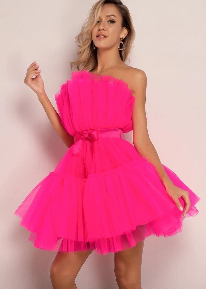 Levoire | Robe Sexy Sans Manches Rosenrot