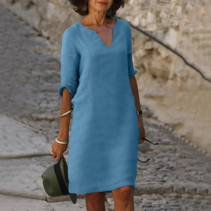 Levoire | Élégant Styl Robe Bleu clair