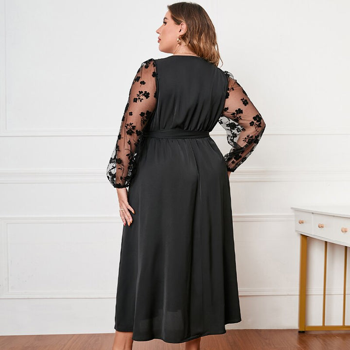 Levoire | Robe Noire En Grandes Tailles