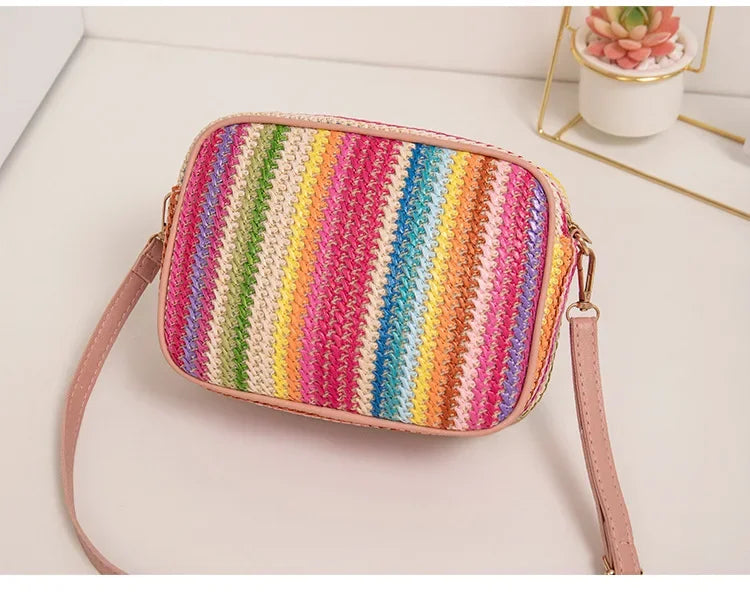 Levoire | Moderne, Estivale, Élégante, Sac À Bandoulière Multicolore Pour Femmes