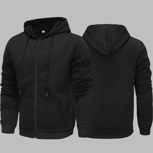 Levoire | Sweat À Capuche Pour Hommes Confortable Avec Fermeture Éclair Pour Le Quotidien