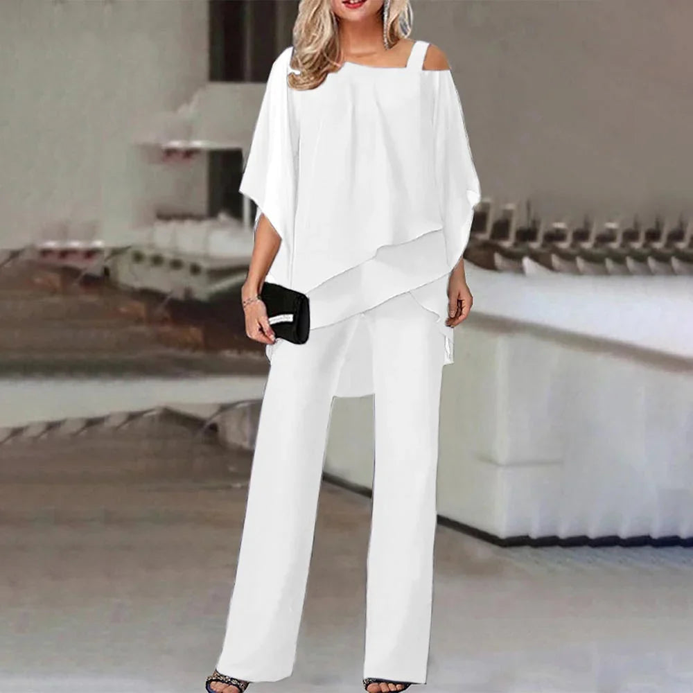 Levoire | Combinaisons Froid Épaule Femmes Blanc