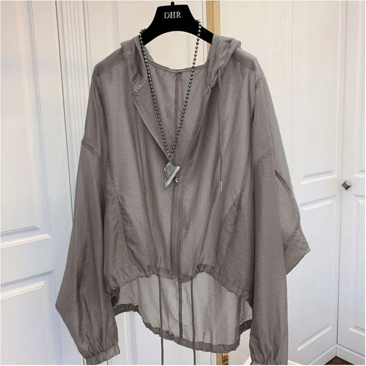 Levoire | Veste Légère Et Tendance Pour Le Printemps Gris