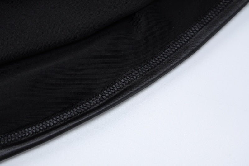 Levoire | Trois Cuirs Robes Mini Bodycon À Manches Longues