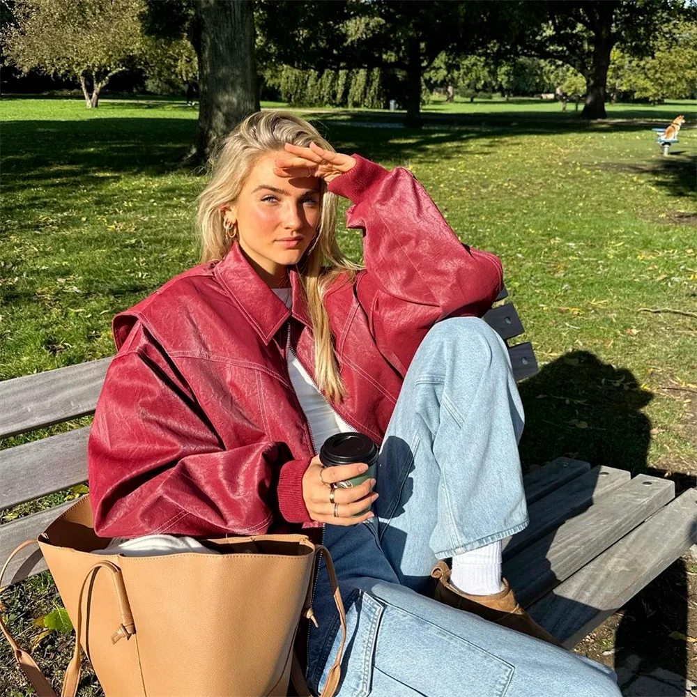 Levoire | Veste Cropped De Récolte De Vin Élégante