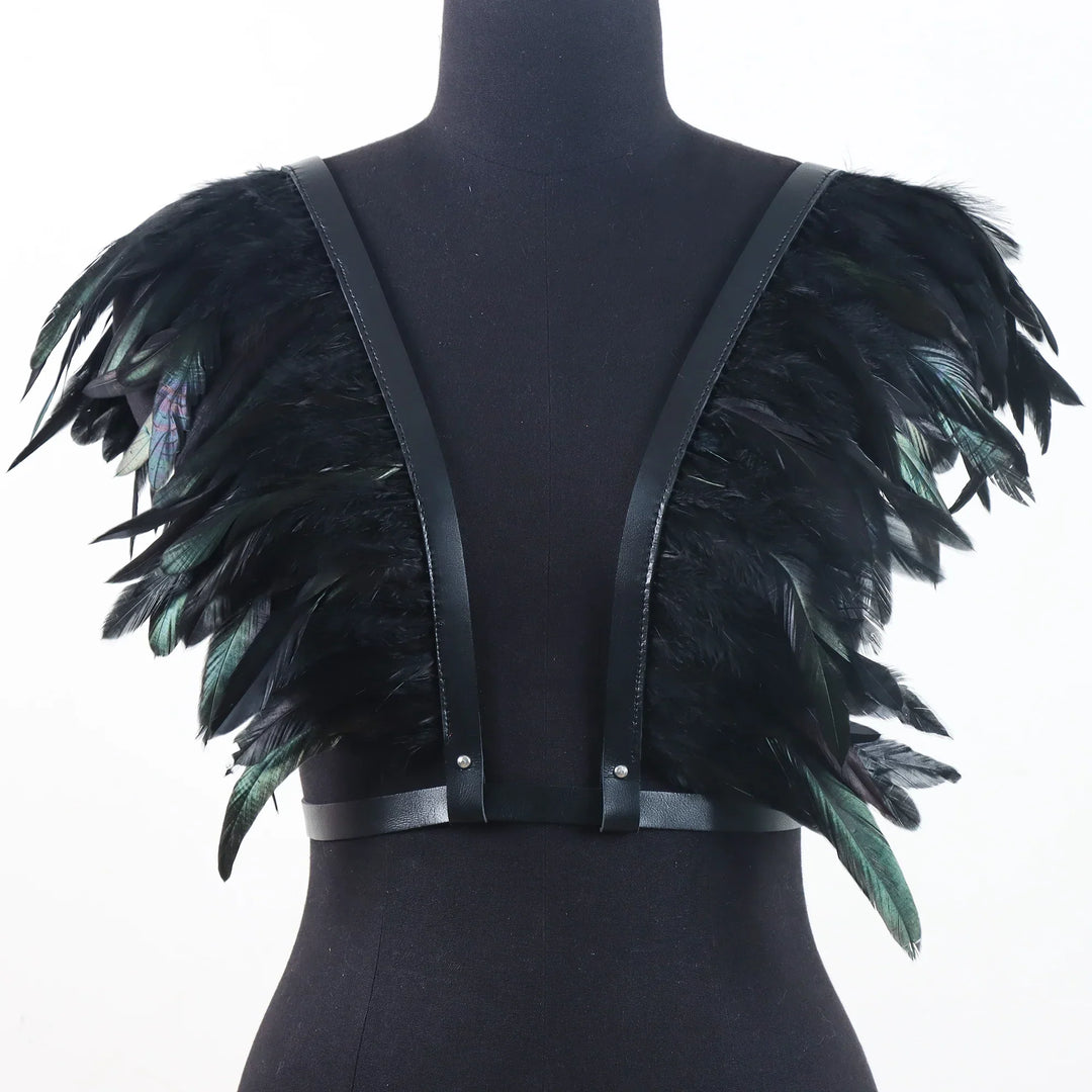 Levoire | Vin De La Récolte Ceinture Médiévale En Plumes Style 1