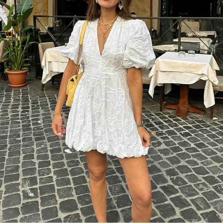 Levoire | Robe Blanche Pour Femmes Stacy Blanc