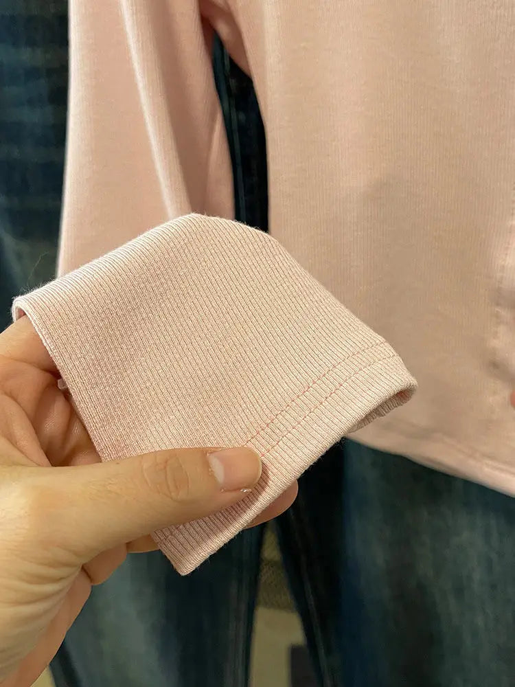 Levoire | Modernes, Élégant T-Shirt À Manches Longues Pour Femmes Avec Détails En Dentelle