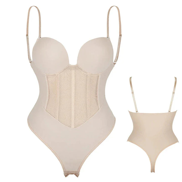Levoire | Body Sculptant Avec Bretelles Beige