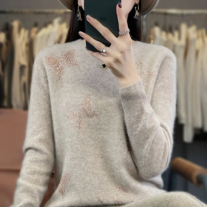 Levoire | Pull Nœud Papillon Avec Imprimé Ludique Gris foncé