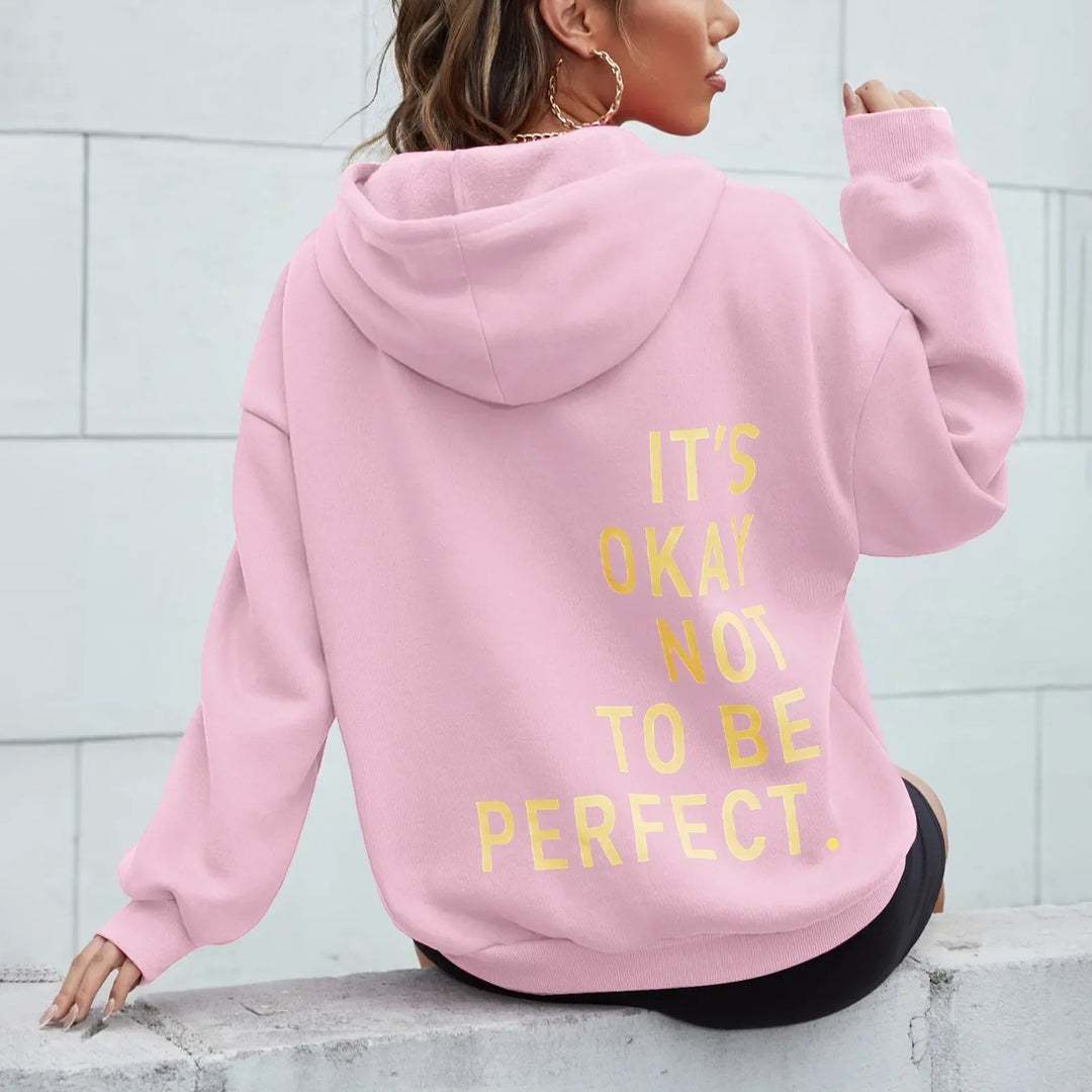 Levoire | Sweat À Capuche À Manches Longues Sans Fermeture Éclair Rosa