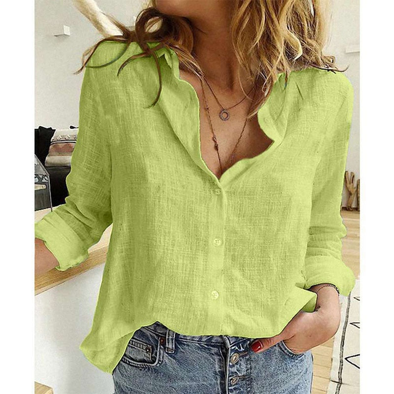 Levoire | Chemise À Manches Longues Vert