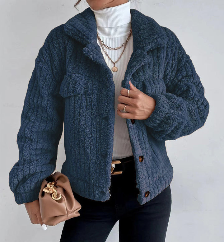 Levoire | Veste Chaude Et Confortable Bleu