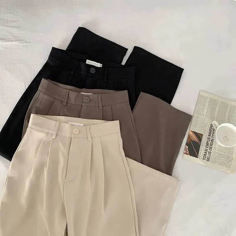 Levoire | Pantalon Élegant Avec Jambes Évasées