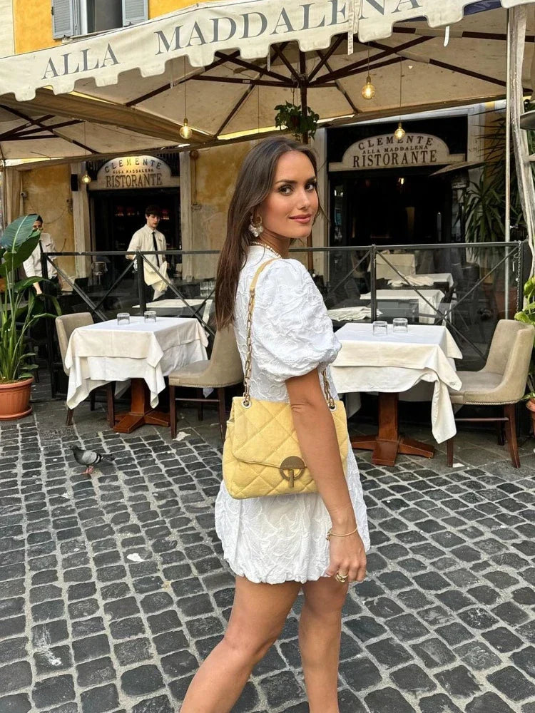 Levoire | Robe Blanche Aimée Pour Femmes