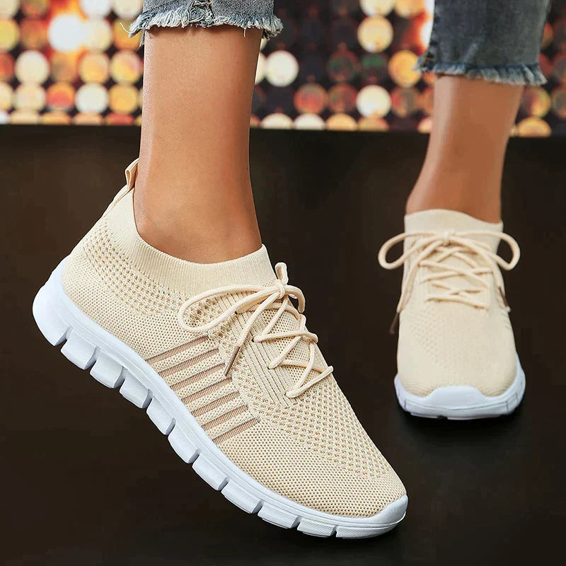 Levoire | Chaussures Mesh Pour Femmes À Usage Orthopédique Beige