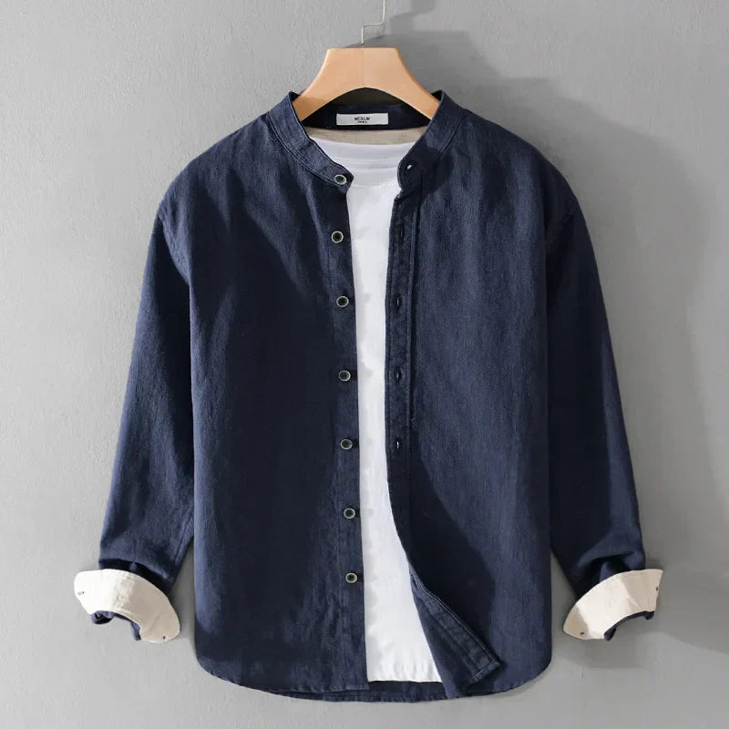Levoire | T-shirt col rond Bleu profond