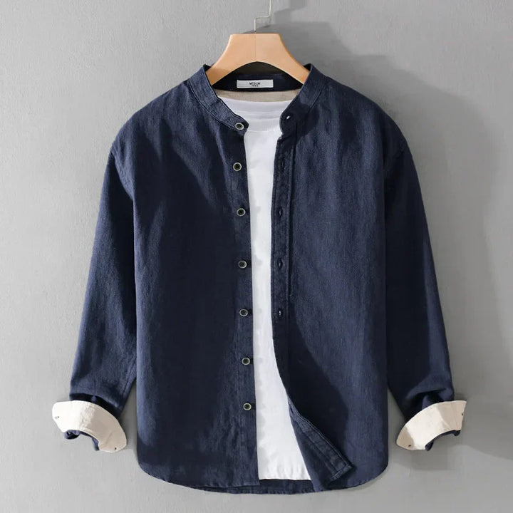 Levoire | T-shirt col rond Bleu profond