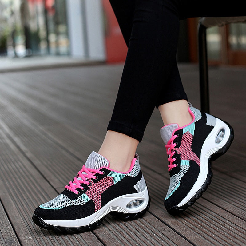 Levoire | Chaussures De Marche Tendance Avec Semelle Douce Pour Femmes Rosa