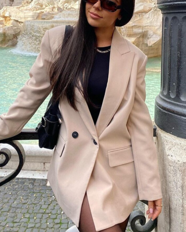 Levoire | Blazer Double Boutonné Élégant Pour Femmes