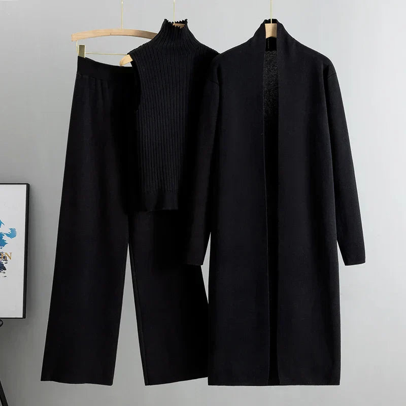 Levoire | Ensemble Trois Pièces Élégant Noir. Uniquew.