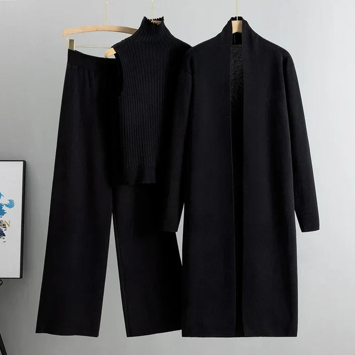Levoire | Ensemble Trois Pièces Élégant Noir. Uniquew.
