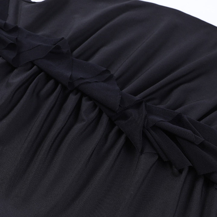 Levoire | Jupe À Bretelles Froncée Arrière Mini Robes