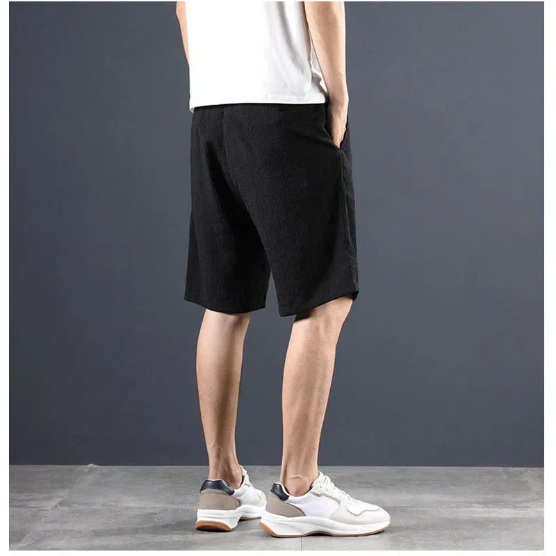 Levoire | Coton Lin Pantalons Courts