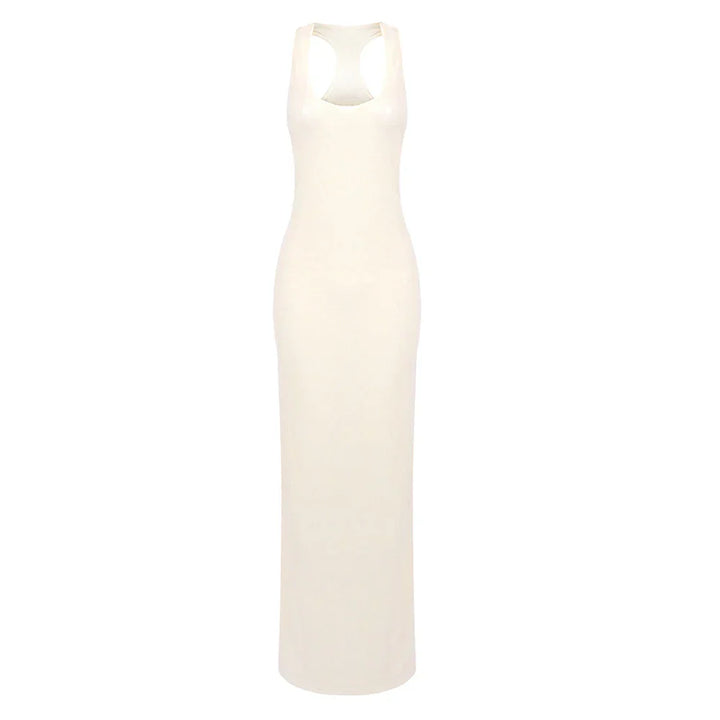 Levoire | Long Sequined Strapless Gown In Lacquered Plastic
