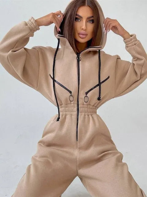 Levoire | Combinaison : Élégance Et Confort Pour Les Jours Froids Beige
