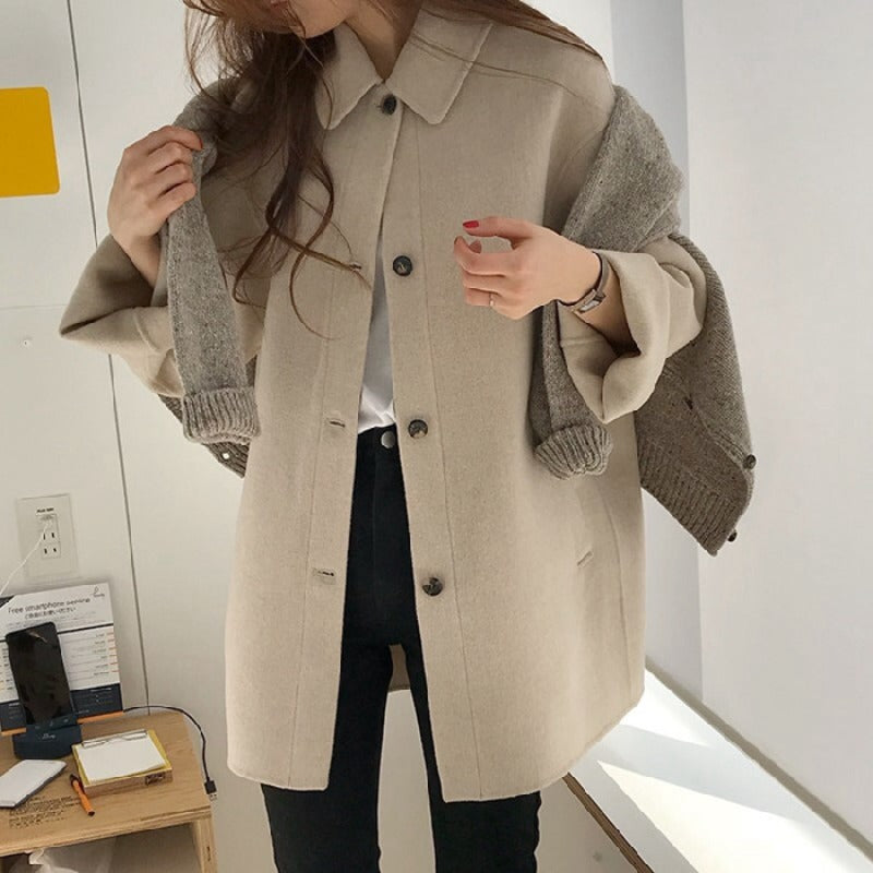 Levoire | Trench-Coat Avec Sensation Cachemire Beige