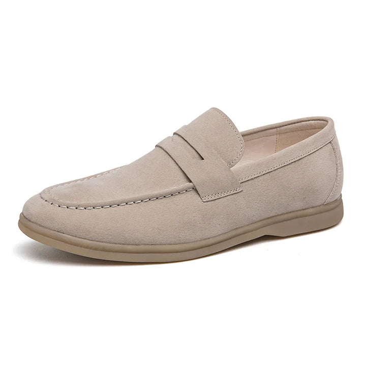 Levoire | Chaussures En Cuir Élégantes Pour Hommes Beige