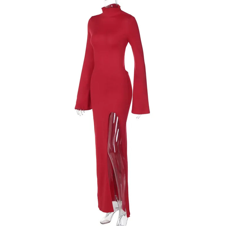 Levoire | Ouvert Dos Sexy Fente Maxi Robe