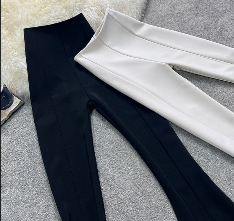 Levoire | Pantalons Évasés Pantalon Élégant Avec Une Belle Coupe