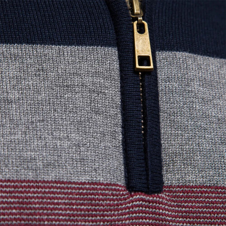 Levoire | Pull Over à Zip Quart