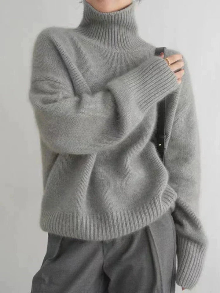 Levoire | Pull col roulé en cachemire premium