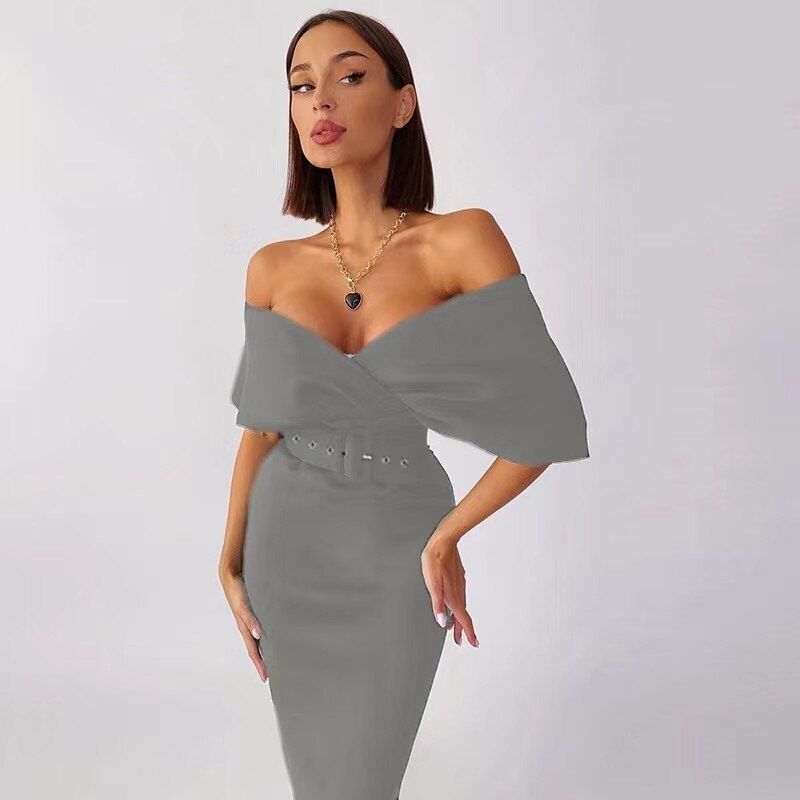 Levoire | Robe Élégante, Sexy & Stylée Gris