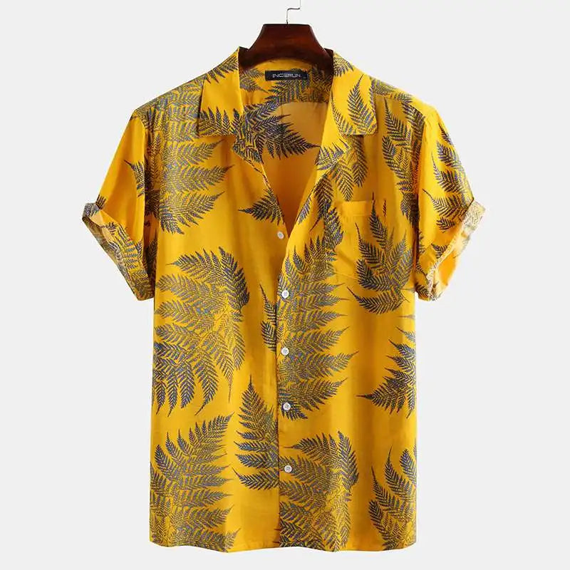 Levoire | Chemise D'Été À La Mode Safran-Jaune