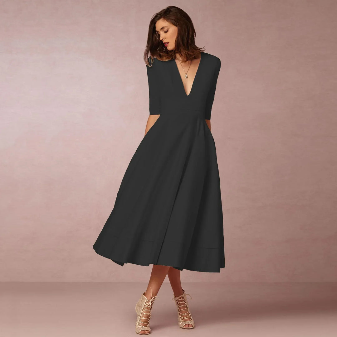 Levoire | Robe Style Princesse Noir